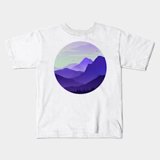 Blue Mountains Kids T-Shirt